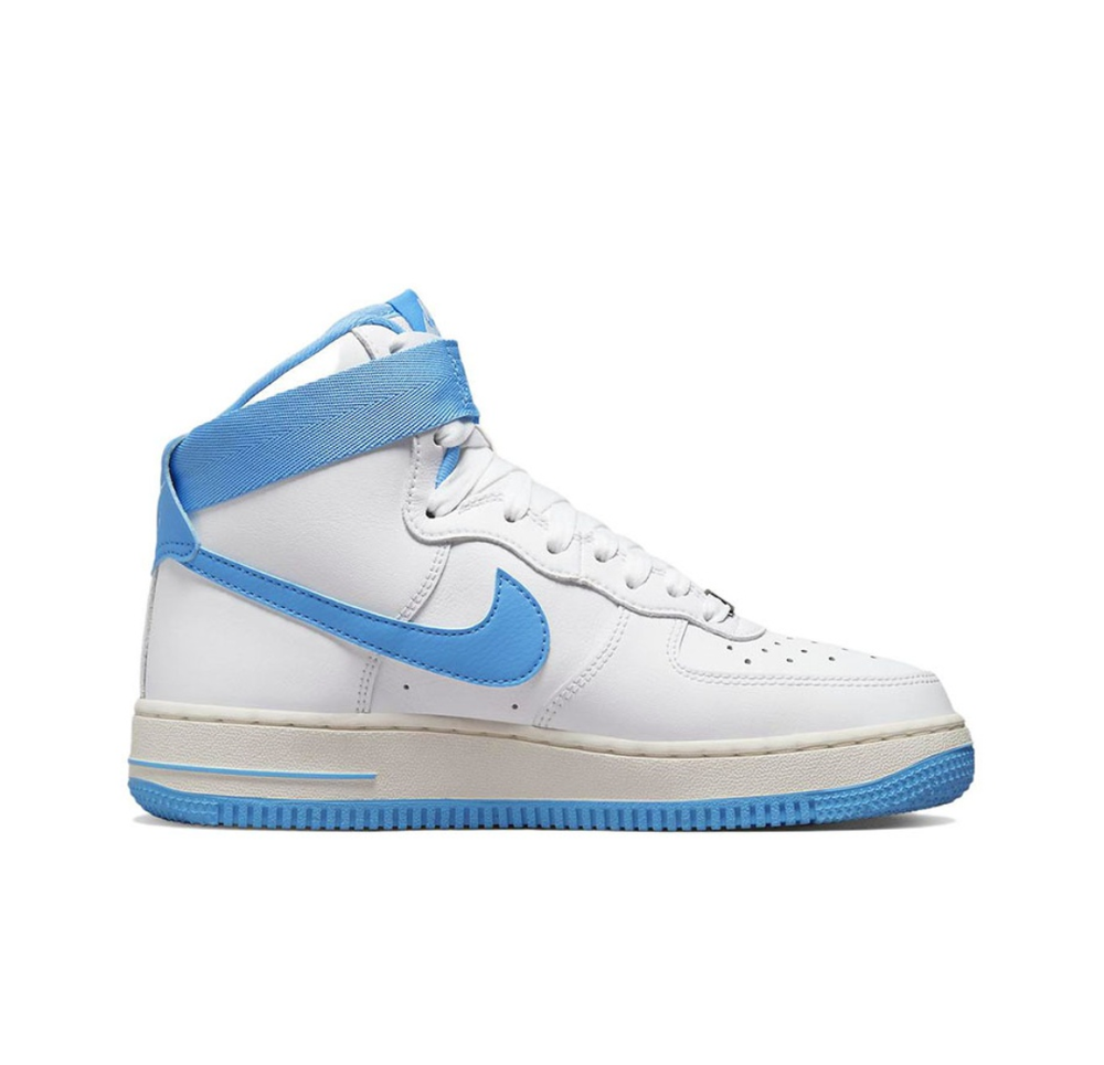 Женские кроссовки Nike Air Force 1 High 'White University Blue' DX3805-100
