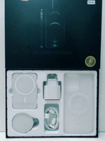 Набор для iPhone 13 5в1 (чехол, беспроводная зарядка, Power Bank, зарядное 20W, кабель)