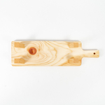 Деревянная сервировочная  доска для подачи блюд и закусок из древесины кедра. Art of Siberia. RD10