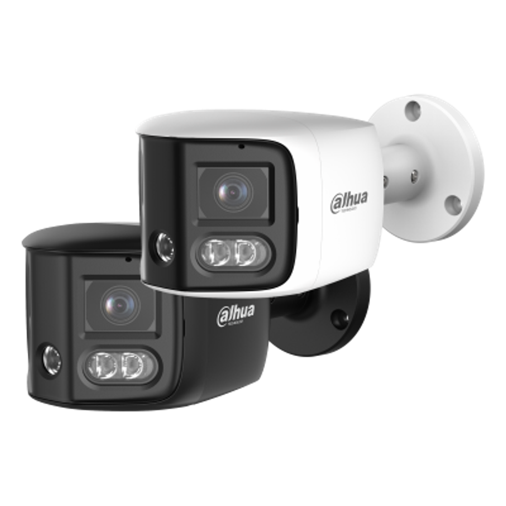 DH-IPC-PFW3859SP-A180-E2-AS-PV-0280B Уличная цилиндрическая IP-видеокамера с ИИ и активным сдерживанием