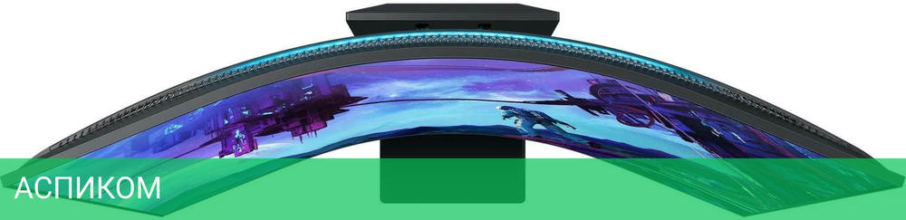 Монитор Samsung Odyssey Ark S55CG97WNI черный (LS55CG97WNIXCI)