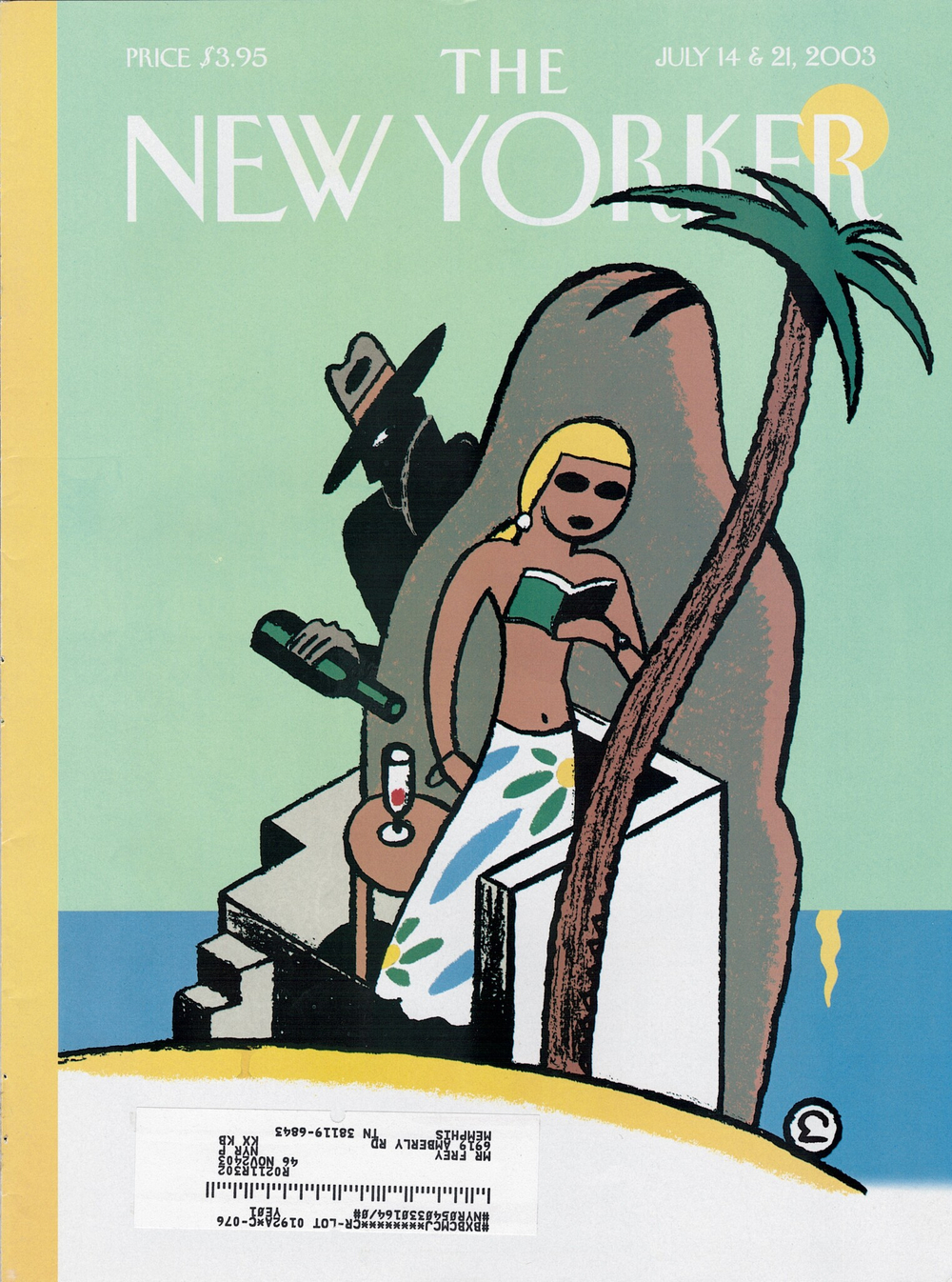 Журнал The New Yorker 14-07-2003, обложка