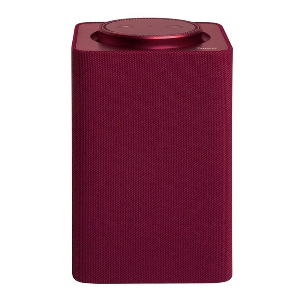 Умная колонка Яндекс.Станция Макс (с Алисой, с Zigbee) Красный