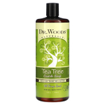 Dr. Woods, Мыло Tea Tree Castle с маслом ши, приобретенным по принципу справедливой торговли, 946 мл (32 жидк. унц.)