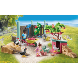 Playmobil - Моя жизнь Маленькая куриная ферма в саду Крошечный домик 71510 / артикул   71510  / GTIN 4008789715104