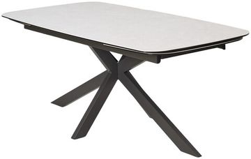 Стол ALVIS 180 TL-319, испанская керамика / темно-серый каркас