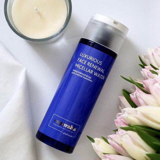 Мицеллярная вода для снятия макияжа Experalta Platinum