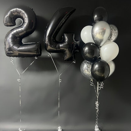 Черно-белый, набор шаров