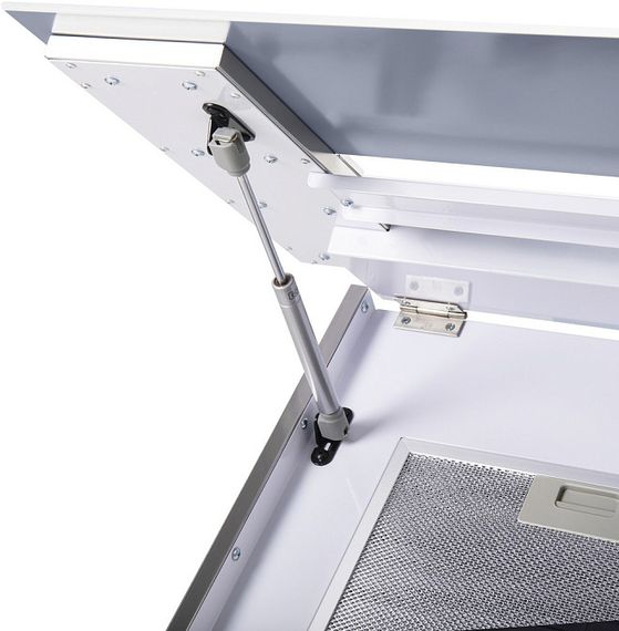 Вытяжка Maunfeld Mersey 60 белый\вставка сатин