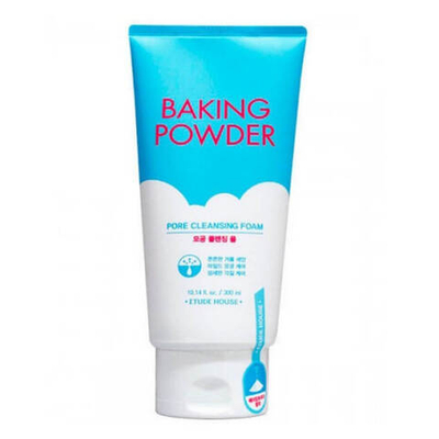 Etude House Baking Powder Pore Cleansing Foam, 300g Пенка для глубокого очищения пор с содой