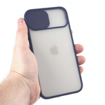 Чехол для iPhone 11, с защитой камеры, 012425 Синий