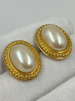 Серьги с «жемчугом» Monet