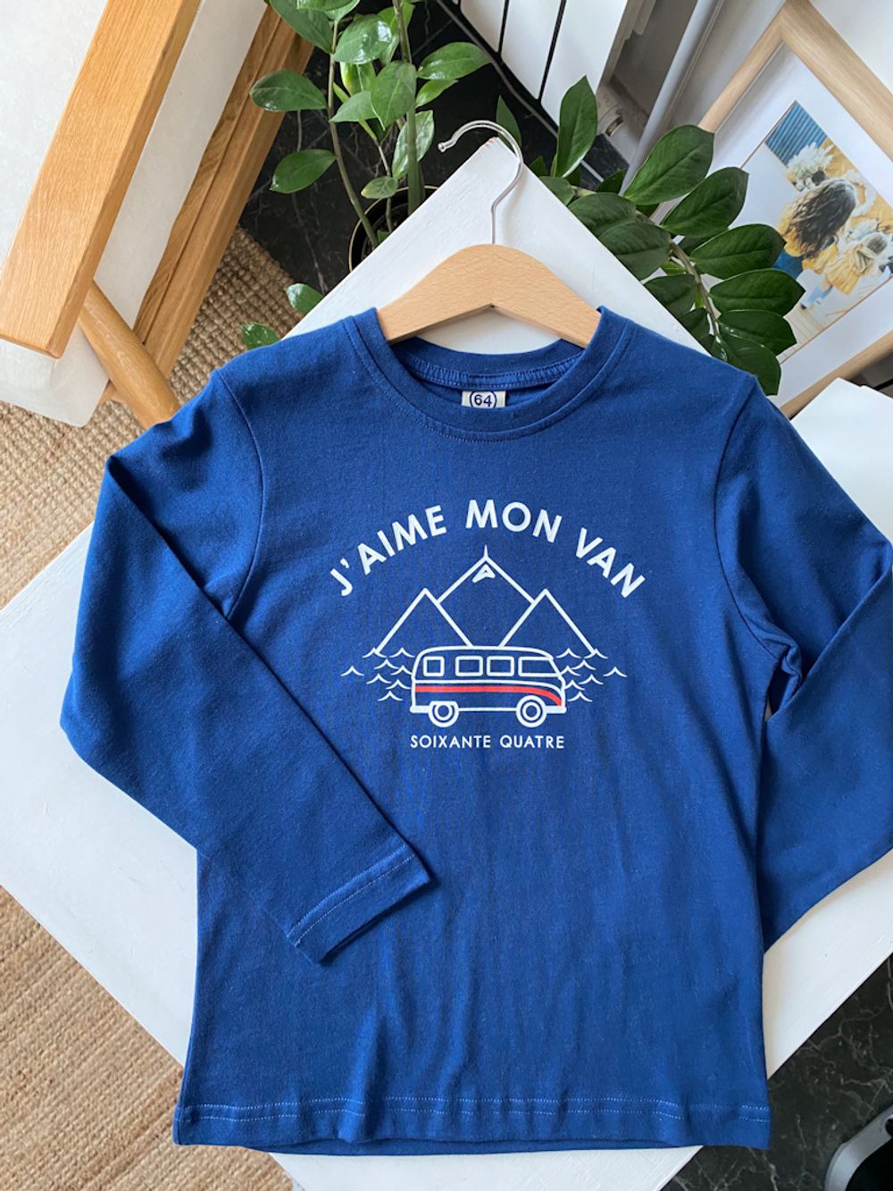 Новый хлопковый лонгслив 64 Mon Van, 116