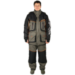 Костюм зимний мужской Siberia LUX Huntsman Хаки/Черный ткань Breathable