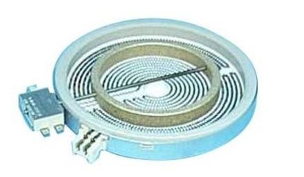 Конфорка для стеклокерамической плиты Beko 2х зонная 1700w