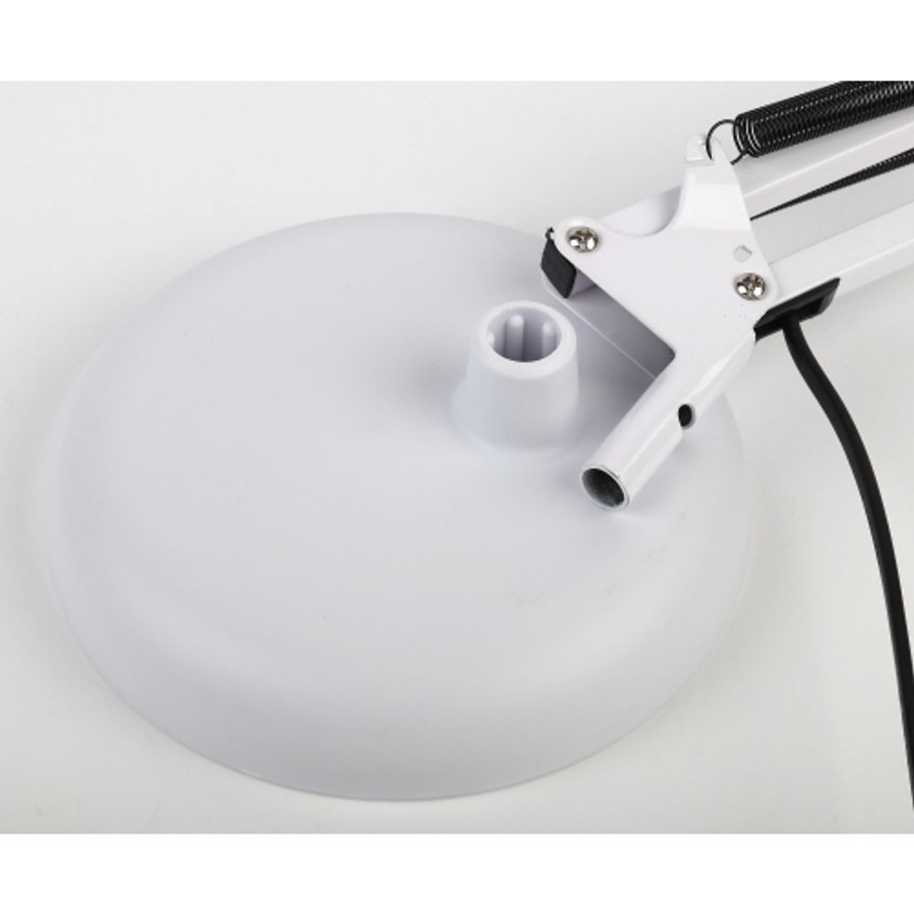 Настольный светильник ЭРА N-123-Е27-40W-W белый | Настольные светильники под лампу