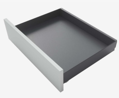 Комплект боковин выдвижного ящика Rigo H80, 450мм, антрацит