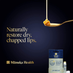 Manuka Health, 100% натуральный бальзам для губ с медом манука, 4,5 г (0,16 унции)