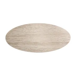 Обеденный стол Thiennes из травертина, 220х100 см