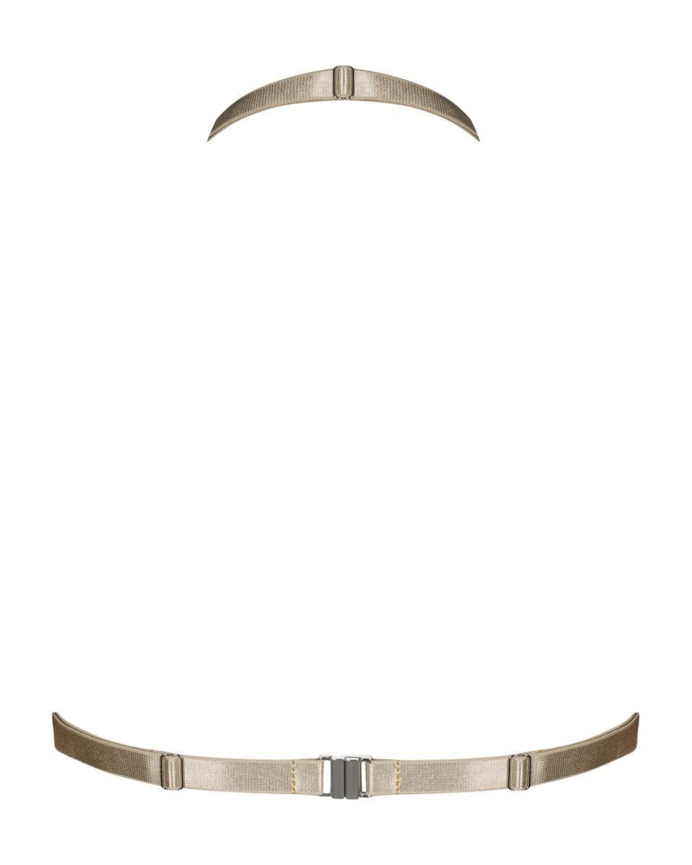 Стильная портупея в виде бюстгальтера с креплениями-колечками