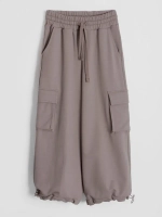 Штаны для девочки бежевые на осень