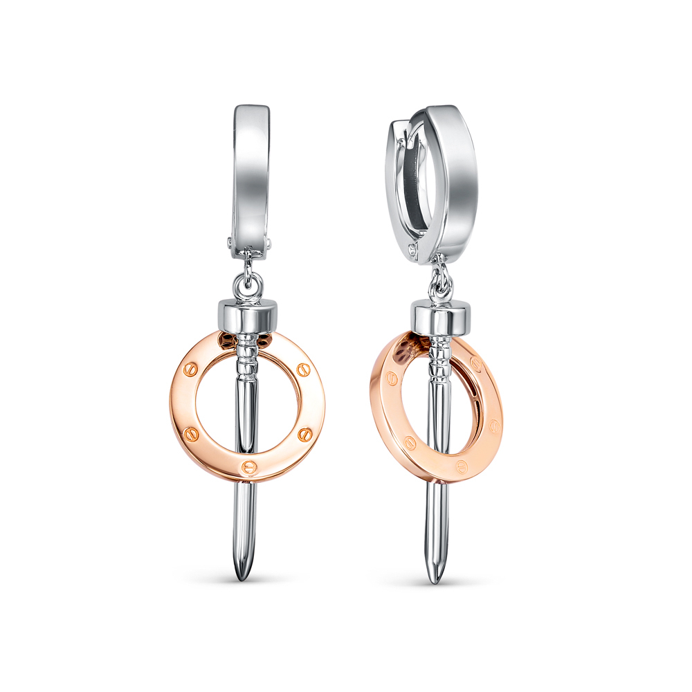 Серьги из золота 585 пробы