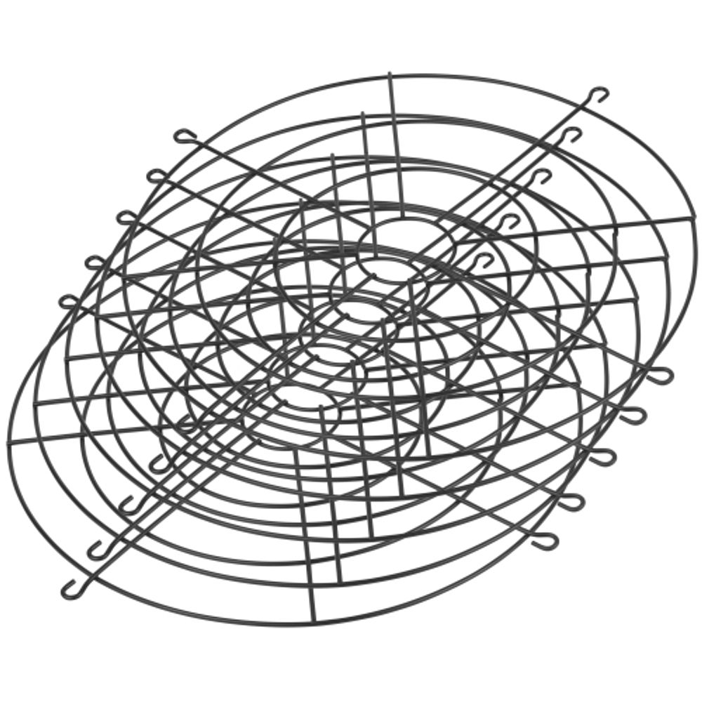 Решетка защитная металлическая ЭРА SPP-AC8-402-200 для светильников SPP-402 мощностью 200Вт