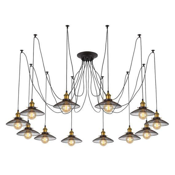 Подвесная люстра Citilux Эдисон CL451121