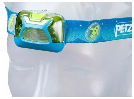 Налобный фонарь Petzl, TIKKID, сине-зеленый E091BA00