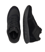 кожаные кроссовки Tommy Hilfiger - черный(FM0FM04313)