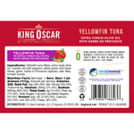King Oscar, Желтоперый тунец, оливковое масло холодного отжима, прованские травы, 190 г (6,7 унции)