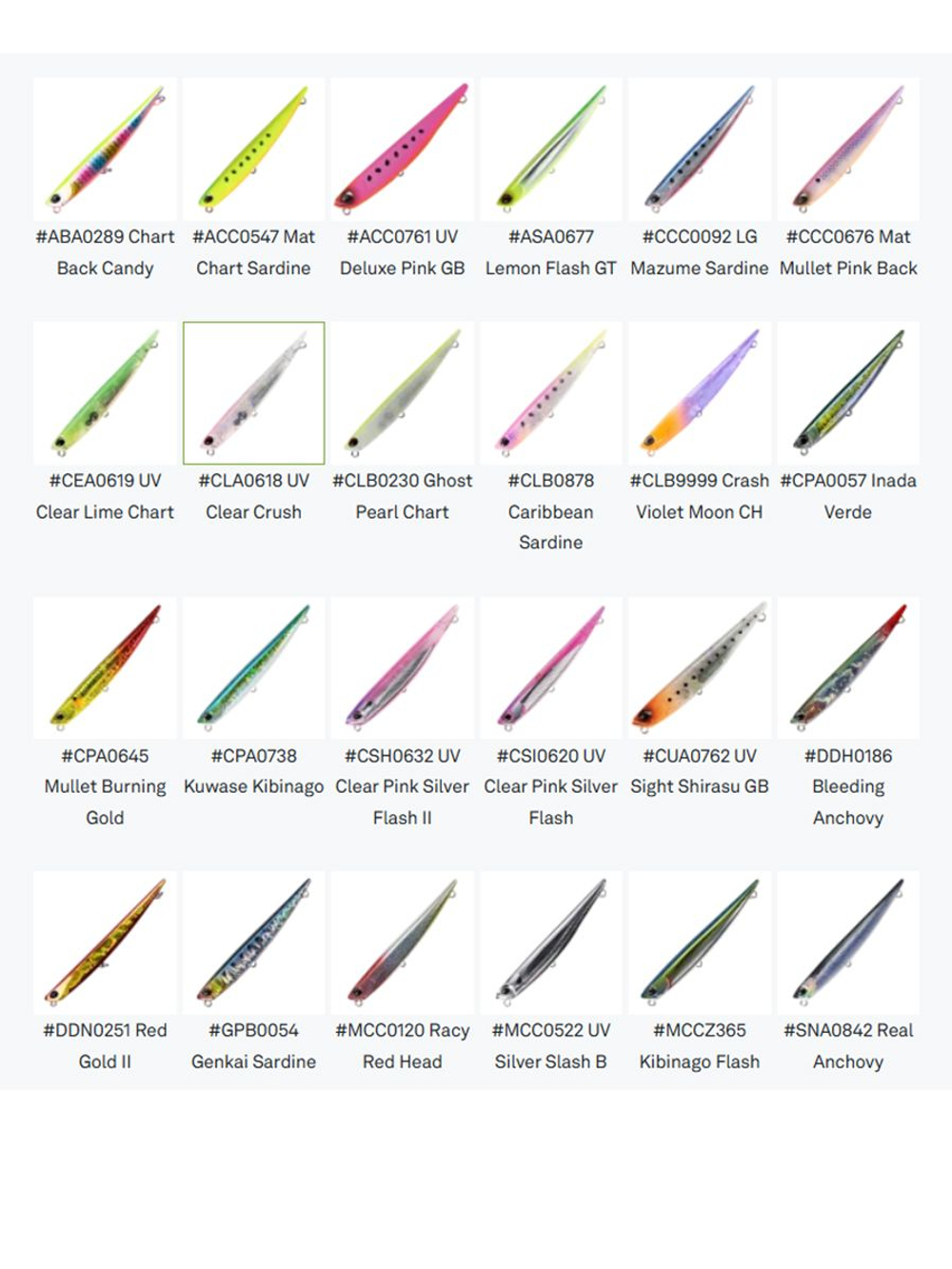 Воблер DUO Bay Ruf Manic Fish 77, CRA0671 Clear Inakko Gold OB, 77 мм, 9 г, тонущий, стикбейт