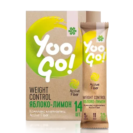 Напиток Weight Control (яблоко-лимон) Yoo Go
