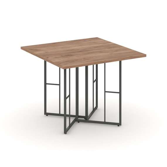 Rift Direct Стол переговорный RF.SPRG-001 Дуб Табак/Металл Антрацит 980*980*750