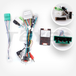 Магнитола для Honda Civic 8 хэтчбэк 2006-2011 левый руль - FarCar BX877 монитор 13" 2K QLED на Android 13, TS10, 6+128, CarPlay, 4G SIM-слот