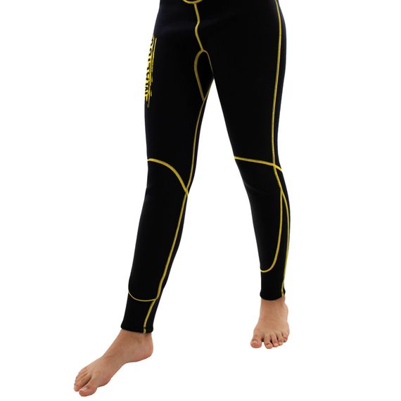 Гидрокостюм детский Marlin Malibu Junior 2,5 мм черно-желтый