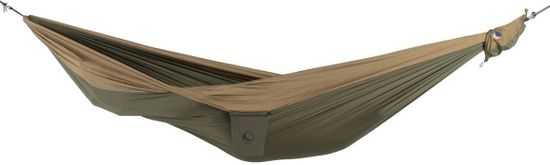 Двухместный гамак Ticket to the Moon Original Hammock Army Green/Brown