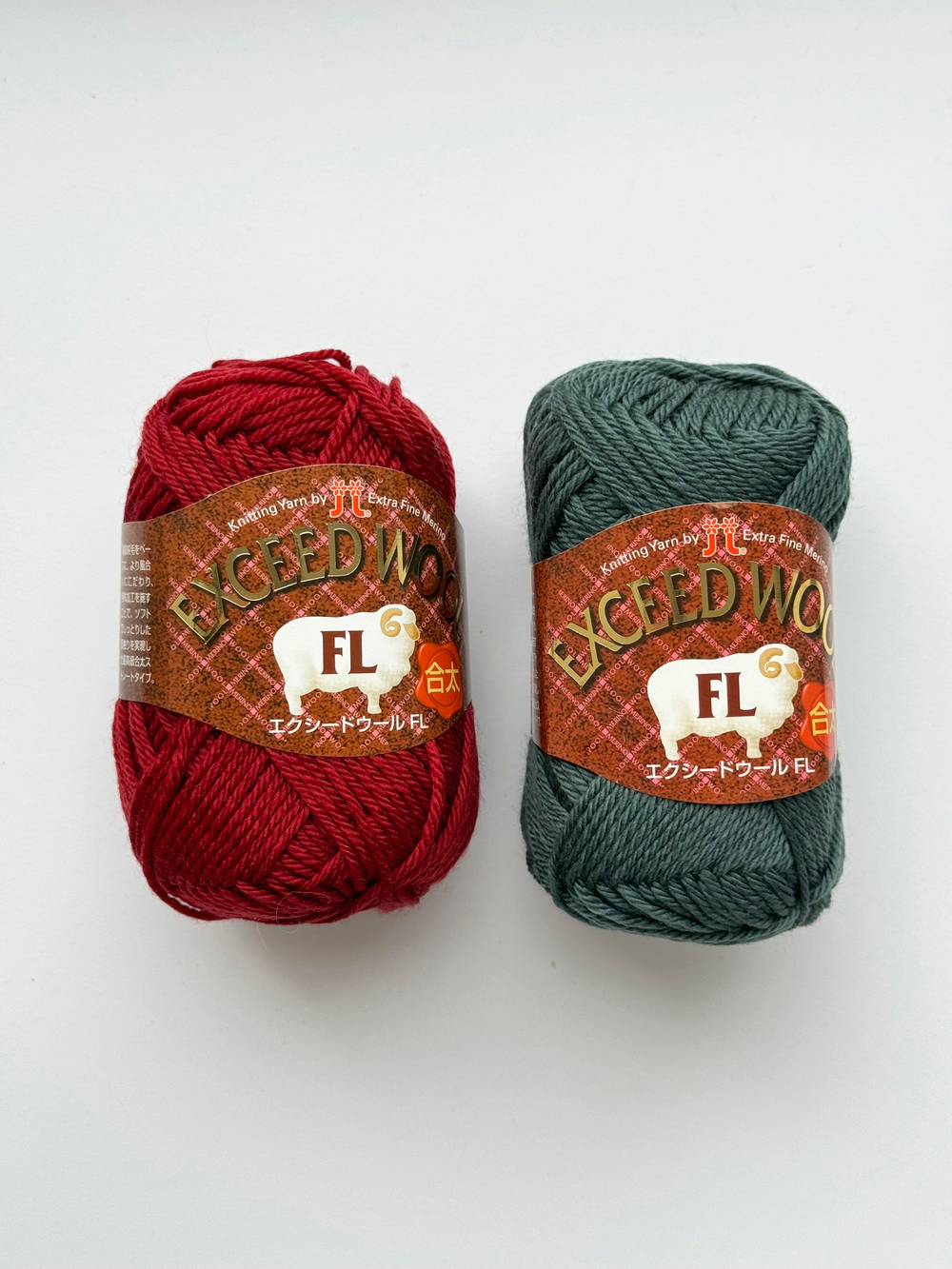 Exceed Wool FL, цвет 711 темно-красный