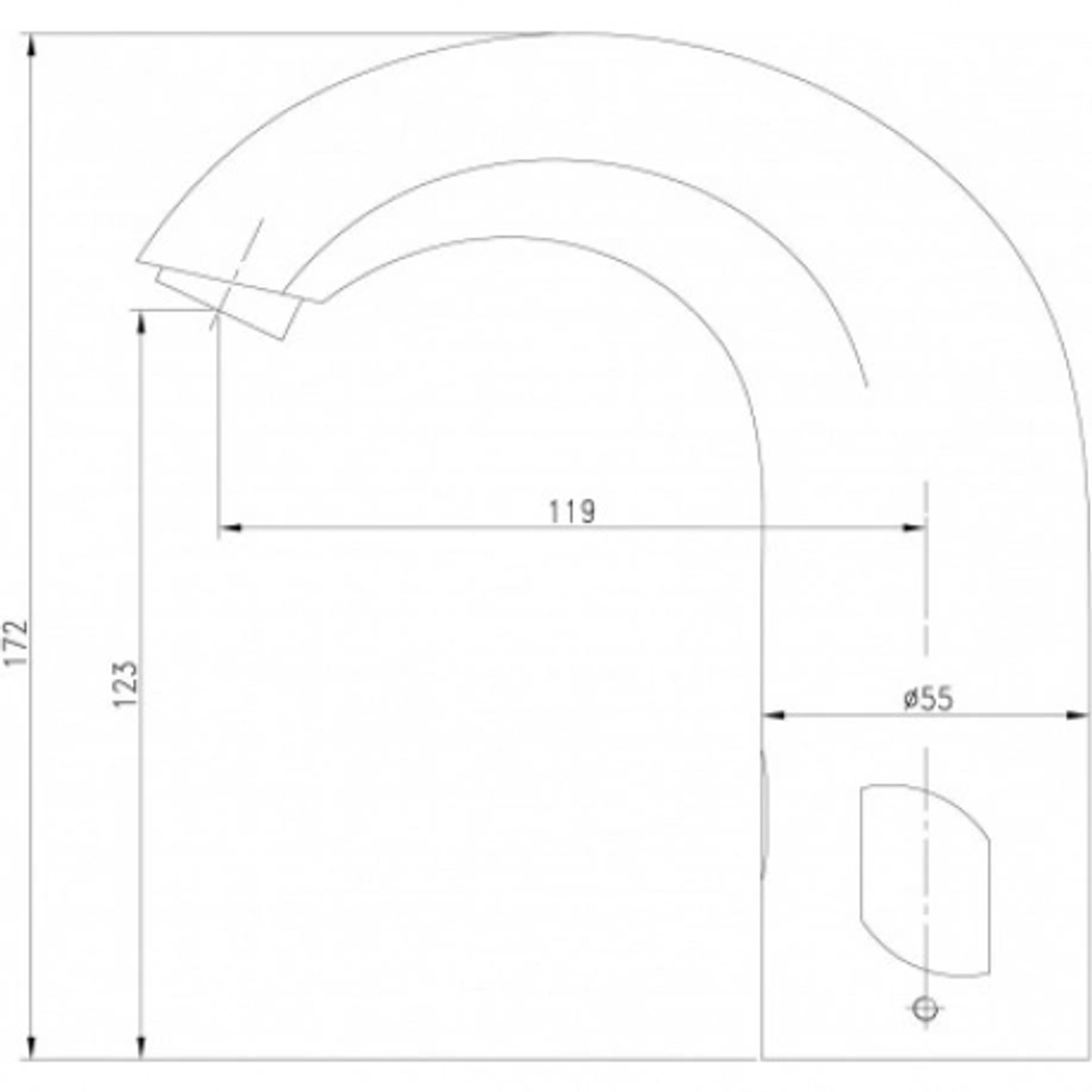 Смеситель для раковины Lemark Project LM4656CE