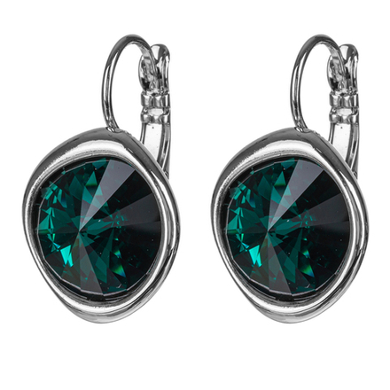 Серьги Fiore Luna Emerald A1902.18 G/S