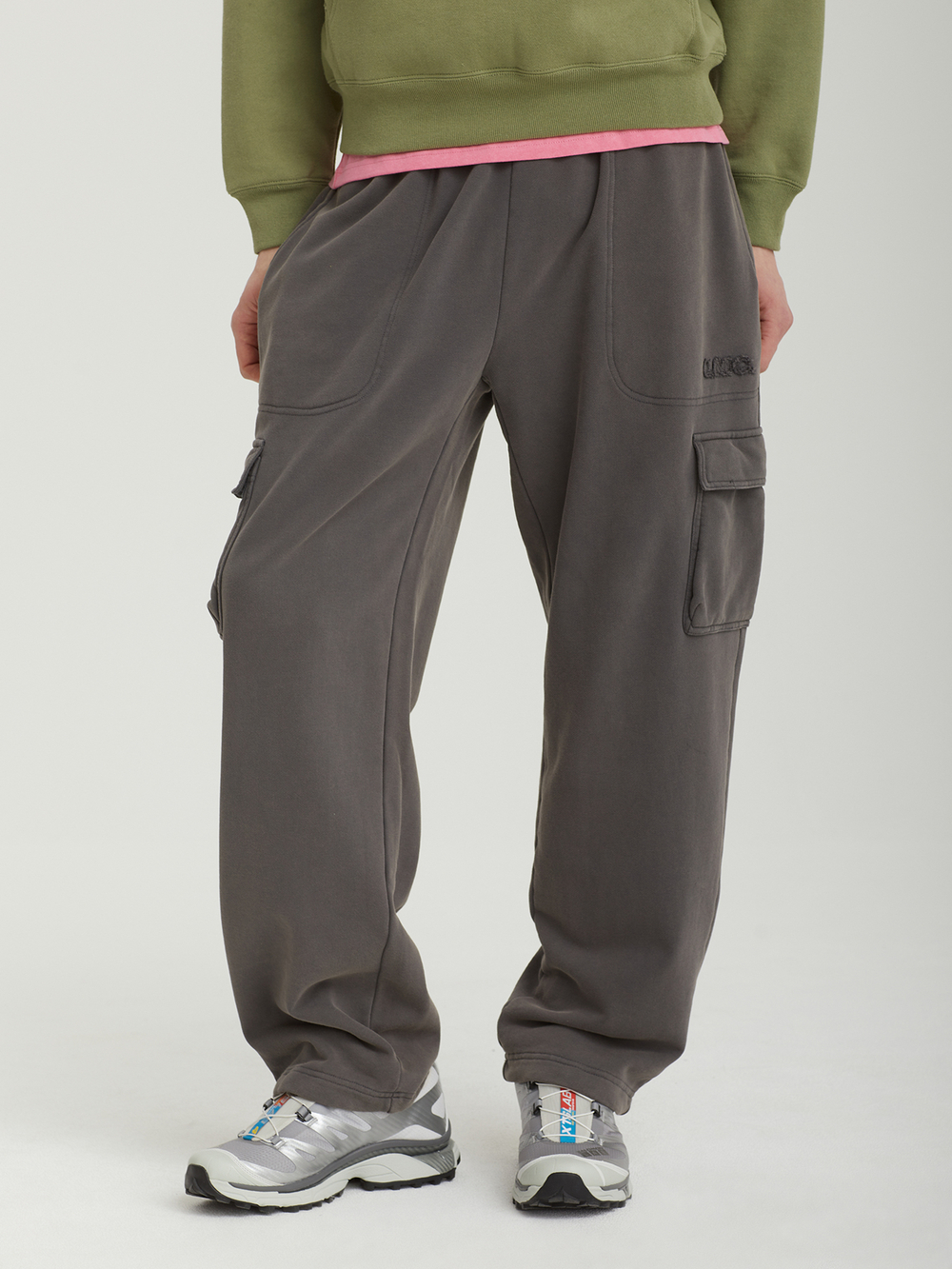 Мужские Брюки Washed Og Applique Cargo
