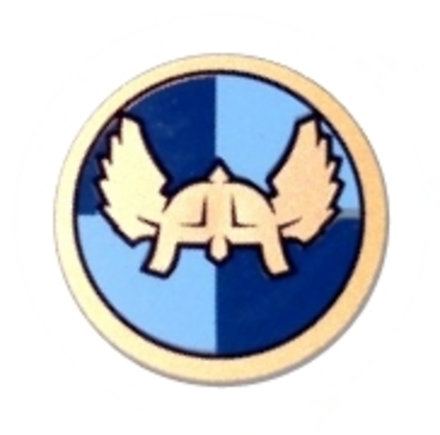 Щит 59231pb02, Dark Bluish Gray