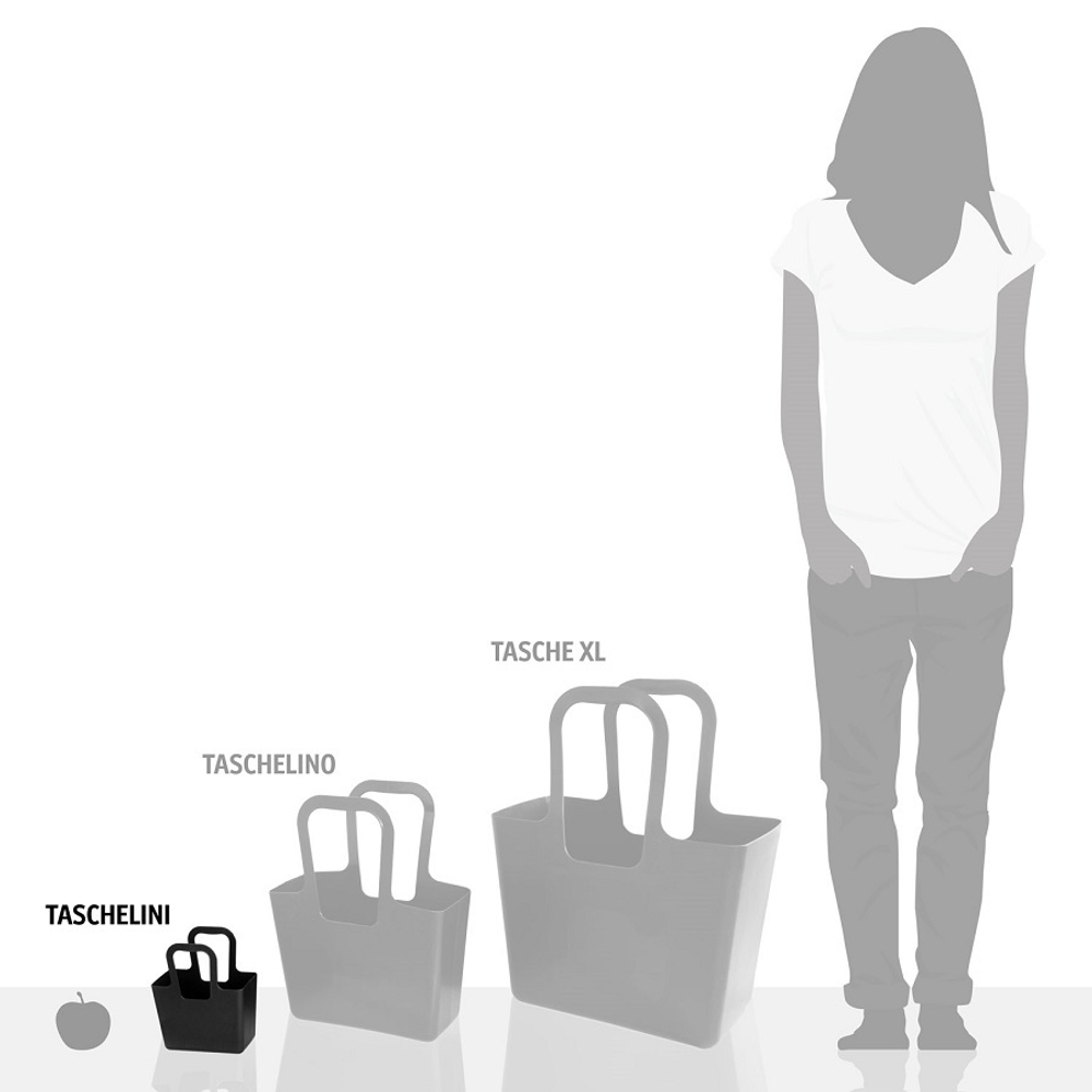 Органайзер taschelini, organic, 15,1х18,2х7,9 см, серый