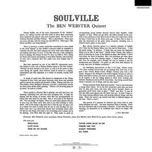 The Ben Webster Quintet / Soulville (LP)