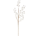 Ветка декоративная «Драгоценный камень» 40 см, Золото
