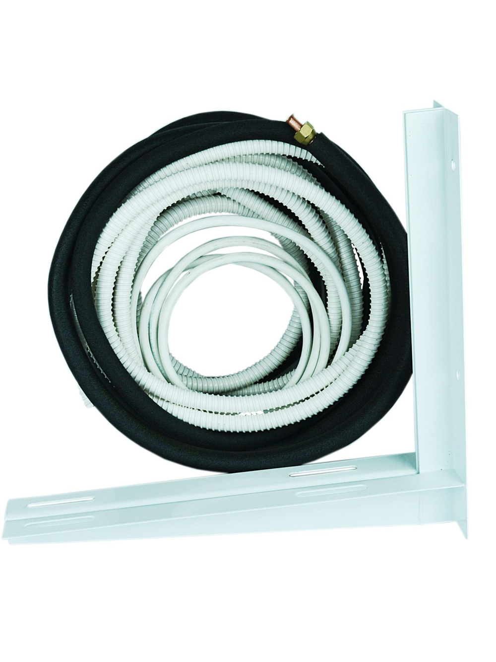 Монтажный комплект для кондиционера трасса 2 м, дренажный шланг, кронштейны и ПВС провод