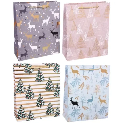 Пакет подарочный «Волшебство леса» 26*32*10 см, микс