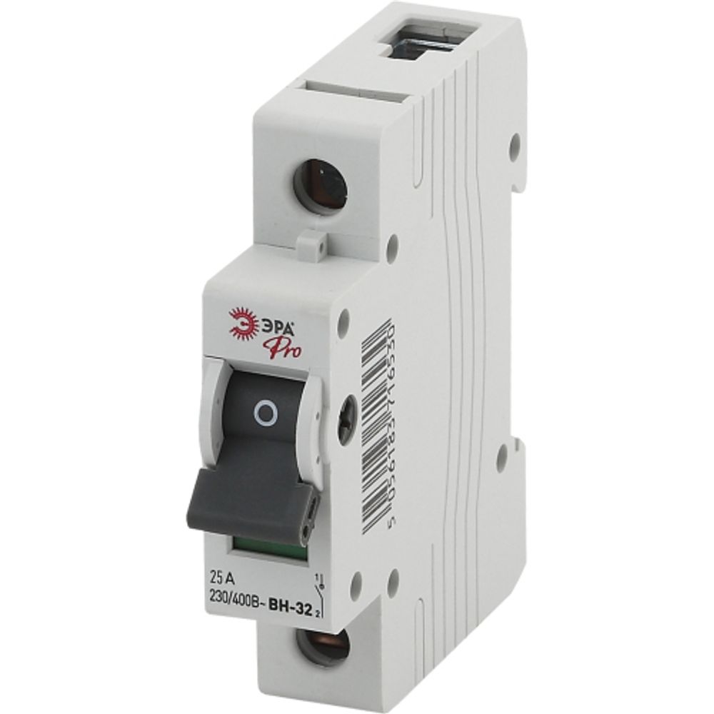 Выключатель нагрузки ЭРА PRO NO-902-168 ВН-32 1P 25A | Выключатели нагрузки
