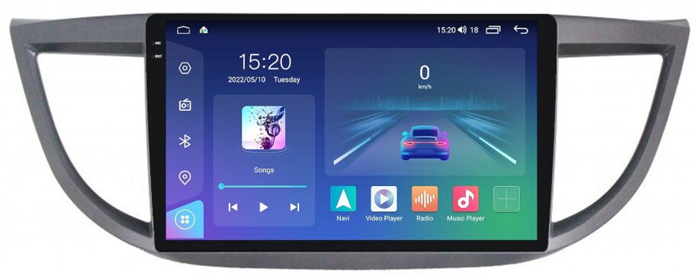 Магнитола для Honda CR-V 2012-2018 - Parafar PF983U2K на Android 13, QLED+2K, ТОП процессор, 8Гб+128Гб, CarPlay, 4G SIM-слот