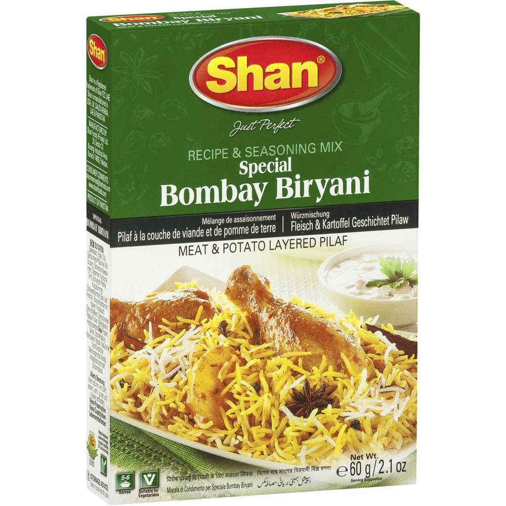Shan Приправа для плова Special Bombay Biryani 120 г, 2 шт
